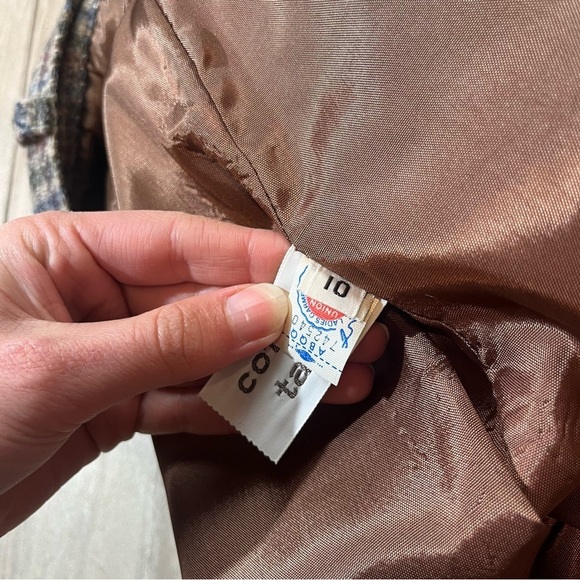 Cottage Tailor Vintage Womens Wool Blend Lined Midi Skirt Size 10 - Picture 5 of 8